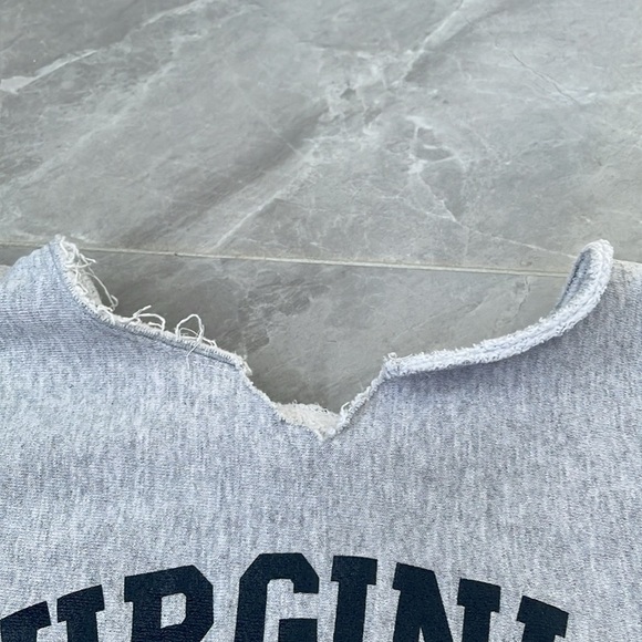 Distressed University of Virginia 2003 NCAA Lacrosse Champions Sweatshirt - Picture 5 of 16